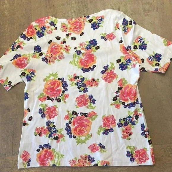 EUC lot of 2 cotton T-shirts size XL - Picture 7 of 7